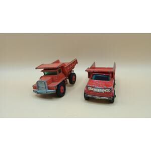 Matchbox Lesney Dump Truck Set Of 2
